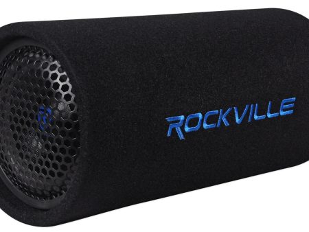 Rockville RTB65A 6.5  300w Powered Subwoofer Bass Tube + MP3 Input For Discount