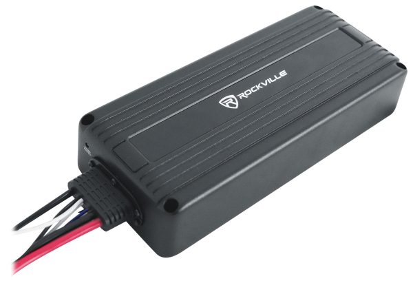 Rockville ATV300 Mono UTV Motorcycle ATV Amplifier IP65 Micro Powersport Amp For Sale