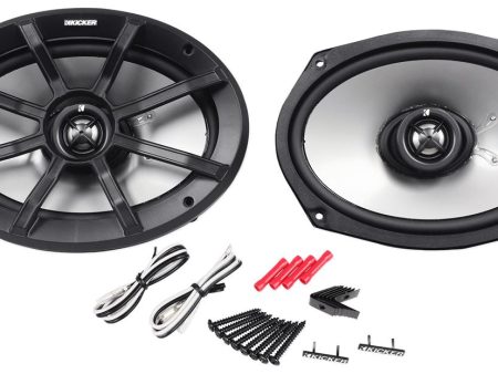 Pair Kicker 40PS694 6x9  180w Polairs ATV UTV RZR Marine Motorcycle Speakers PS69 Cheap