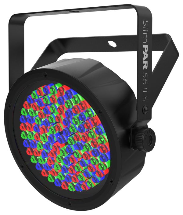 (12) Chauvet DJ SLIMPAR 56 ILS DMX RGB LED Par Wash Up-Lights For Discount