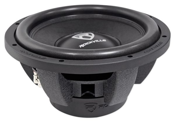 Rockville W12K6D4 V2 12 inches 2400 Watt Car Audio Subwoofer Dual 4-Ohm Sub CEA Compliant For Sale