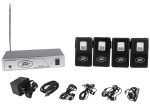 Peavey ALS72.9 Mhz Assisted Listening System With 4 Receivers+Fender Earbuds Cheap