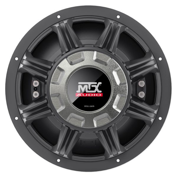 MTX 7512-44 12  1500w Car Subwoofer 4-ohm+Vented Sub Box Enclosure+Headphones For Sale