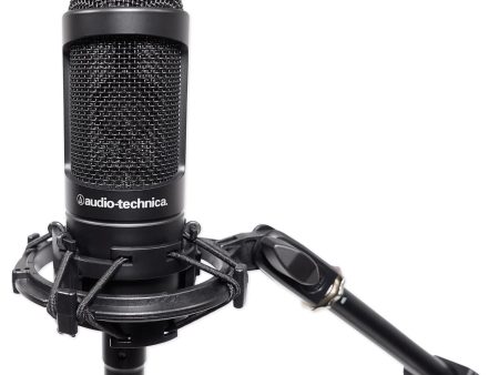 Audio Technica AT2050 Side-Address Studio Condenser Recording Microphone Mic For Sale