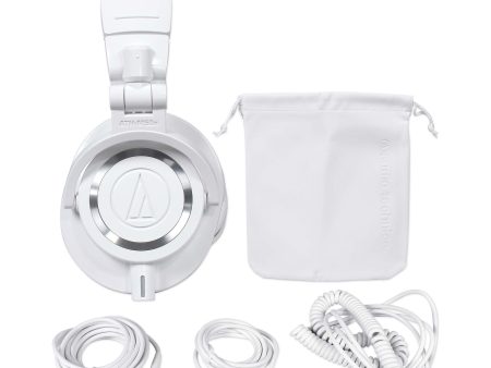 Audio Technica ATH-M50X Over Ear Professional Studio Monitor Headphones W  Case Discount