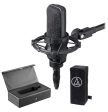 Audio Technica AT4033A Gaming Twitch Streaming USB Microphone Bundle with Mic Phantom Power [video game] For Discount