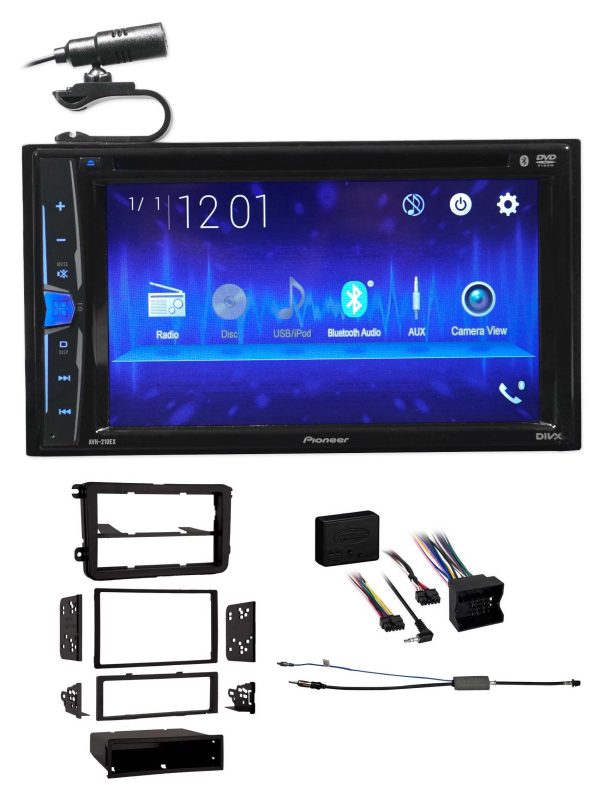 Pioneer DVD CD Bluetooth Receiver iPhone Android USB For 2008-11 Volkswagen Gli Online Sale