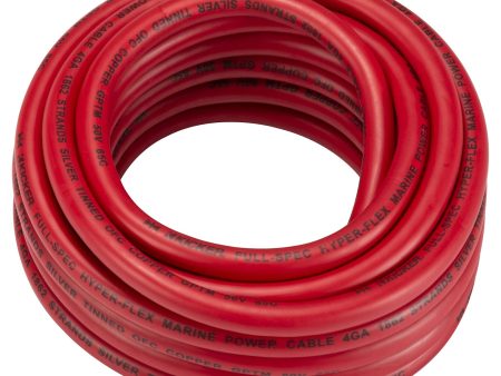 KICKER 47KMWPR420 20 ft. 4 AWG Marine Power Wire in Red KMWPR420 Hot on Sale