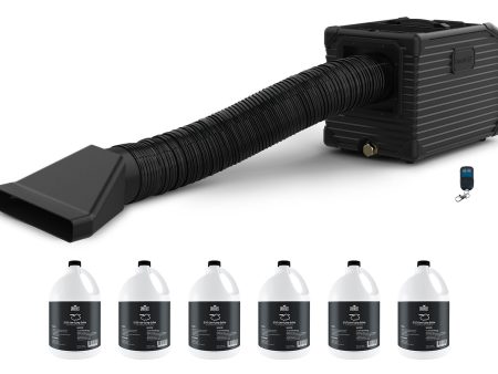 Chauvet DJ CUMULUS HP Pro Low-Lying DMX Fog Machine Fogger+Remote+(6) Gal. Fluid Online Sale