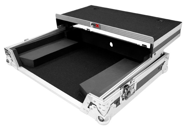 ProX XS-DDJSR2LT-LED Flight Case+Sliding Laptop Shelf+LED s For Pioneer DDJ-SR2 Online Hot Sale