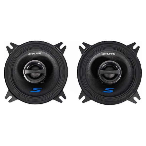 Alpine 140w Front Factory Speaker Replacement Kit For 1997-2002 Jeep Wrangler TJ Supply