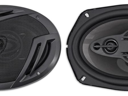 Pair Rockville RV69.4A 6x9  4-Way Car Speakers 1000 Watts 220w RMS CEA Rated Online