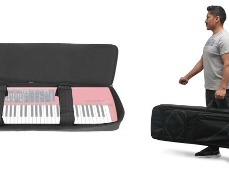 Rockville Padded Slim Durable Keyboard Gig Bag Case For NORD ELECTRO 2 73 For Sale