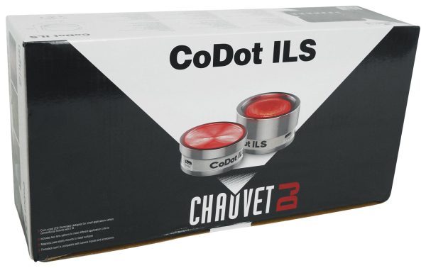 Chauvet DJ CoDot ILS 4-pack LED Illuminators Wash Up-Lights+Case+RFC-XL Remote For Discount