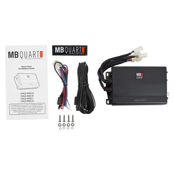 MB QUART NA2-400.1 400 Watt Mono Amplifier Amp For Polaris RZR ATV UTV Cart Online Hot Sale