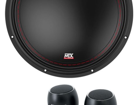 MTX 3512-02 12  250 Watt RMS SVC 2-ohm Car Audio Subwoofer Sub+Home Speaker Sale