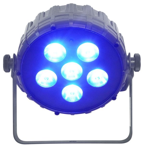 (12) Chauvet DJ SLIMPAR T6 BT RGB LED DMX Wash Par Up-Light w Bluetooth Online Hot Sale