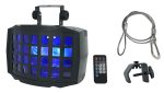 Rockville BD20 Battery Powered DJ Party Derby Light w Wireless DMX + Cable + Clip Online Hot Sale