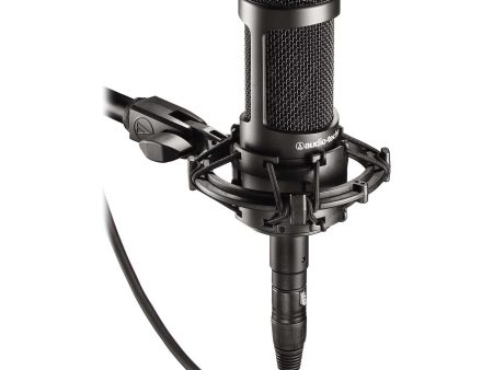 Audio Technica AT2035 Side Address Cardioid Condenser Studio Microphone Mic+Case Cheap