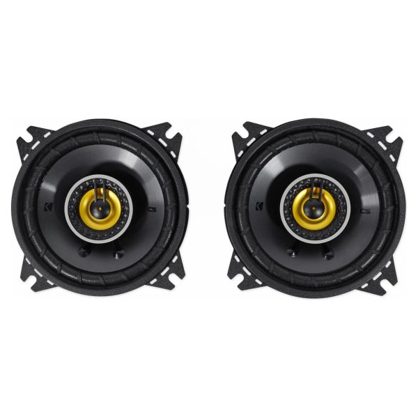 Pair KICKER 46CSC44 4  300 Watt 4-Ohm 2-Way Car Audio Coaxial Speakers CSC44 For Discount