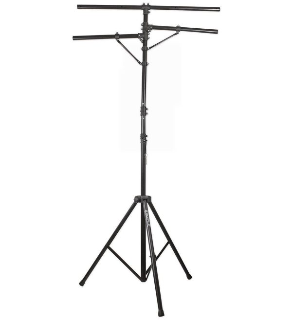 Rockville RVLS1 10  Ft Tripod Lighting Tree Stand w Side Bars - 110lb Capacity For Sale