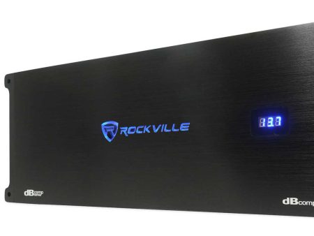 Rockville dBcomp5 Mono Competition Amplifier 3500w RMS! Car Audio Amp on Sale