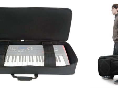 Rockville BEST BAG 49 Padded Keyboard Gig Bag Case for Alesis Vortex Wireless 2 For Cheap