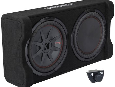 Kicker 51PTRTP12 TRTP 12  500w Powered Down-Fire Subwoofer+Enclosure Box PTRTP12 For Cheap