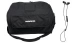 Mackie Travel Speaker Bag Soft Cover 4 SRM450-V2 or C300Z+Earbuds on Sale