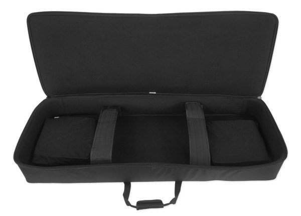 Rockville 76 Key Padded Durable Keyboard Gig Bag Case For NORD STAGE 2 EX HP76 For Sale