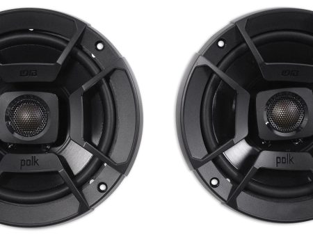 (2) Polk Audio DB652 6.5  300 Watt Car Audio Marine ATV Motorcycle Boat Speakers Supply