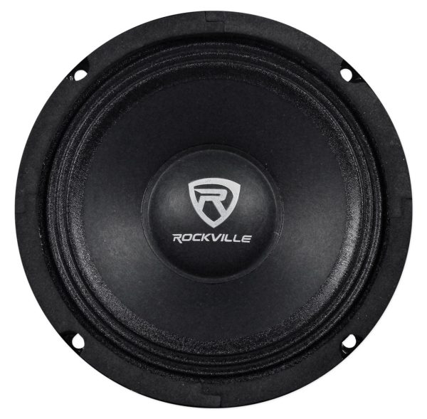 Rockville RM64PRO 6.5  4 Ohm Mid-Bass Midrange Car Speaker, 105dB 200w Online