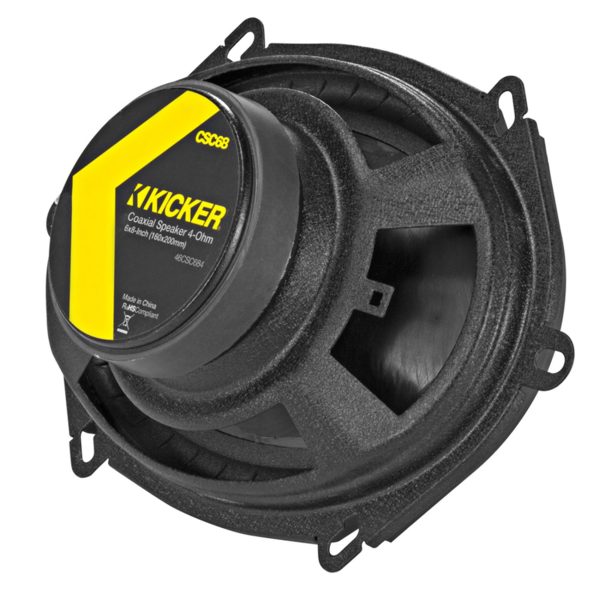 Pair KICKER 46CSC684 CSC68 6 x8  6x8 450 Watt 4-Ohm Car Coaxial Speakers CSC684 Supply