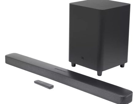 JBL Bar 5.1 Surround Sound MultiBeam Bluetooth Soundbar+10  Wireless Subwoofer Fashion