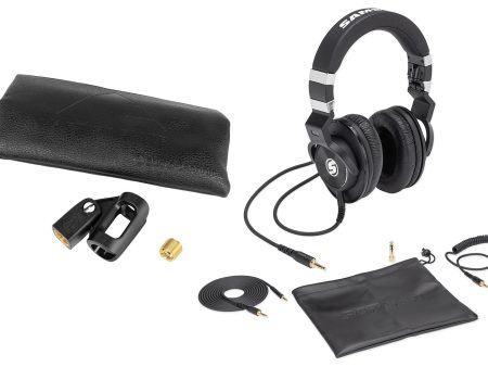 Audio Technica AE5400 Handheld Condenser Microphone+Samson Lambskin Headphones Discount