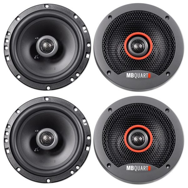 (4) MB QUART FKB116 6.5  240 Watt 2-Way Car Audio Speakers Online now