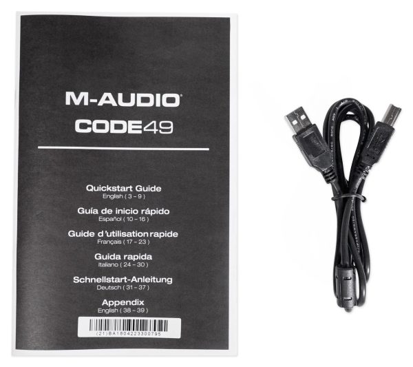 M-Audio Code 49 49-Key USB MIDI Production Keyboard Controller w  X Y Pad CODE49 on Sale