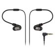 Audio Technica ATH-E50 Professional In-Ear Monitor Mini Headphones Earbuds Fashion