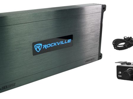 Rockville DBM65 6-Channel 2600w Peak 660w RMS Marine Boat Amplifier For Sale