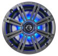 (2) KICKER 45KM654L 6.5  390w Marine Boat LED Speakers+2-Channel Amplifier+Wires Online Sale