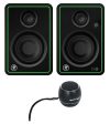 Pair Mackie CR3-X 3  50 Watt Studio Monitors Speakers+Home Bluetooth Speaker Hot on Sale