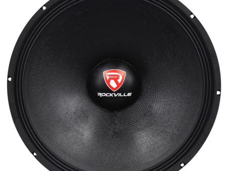 Rockville RVP18W8 1200 Watt 18  Raw Replacement DJ PA Subwoofer 8 Ohm Sub Woofer Online Hot Sale