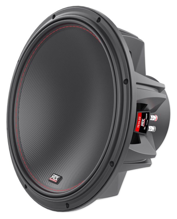 MTX 7515-22 15  750 Watt RMS Competition Subwoofer + Sealed Sub Box Enclosure Online now