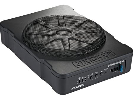 Kicker 51HS10 10  Hideaway Under-Seat Powered Car Subwoofer Compact Sub HS10 Online Hot Sale