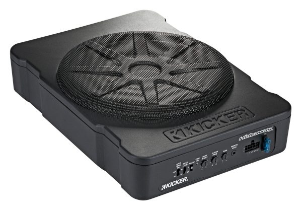 Kicker 51HS10 10  Hideaway Under-Seat Powered Car Subwoofer Compact Sub HS10 Online Hot Sale