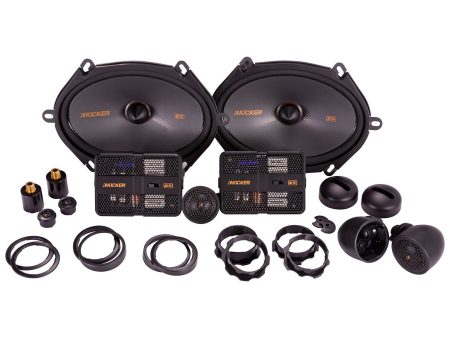 Kicker 47KSS6804 6x8  100 Watt Car Audio Component Speakers Pair KSS680 Online