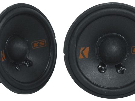 2 Kicker 51KSC2704 KSC270 2.75  Mid Tweeters Fits GM Chrysler Subaru Jeep Toyota Cheap