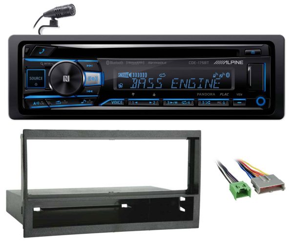 ALPINE Bluetooth CD Player USB AUX SiriusXM For 1998 Ford F-250 Supply