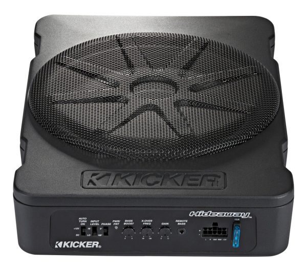 Kicker 51HS10 10  Hideaway Under-Seat Powered Car Subwoofer Compact Sub HS10 Online Hot Sale