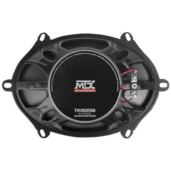 Pair MTX THUNDER68 5x7    6x8  240 Watt 2-Way Car Audio Coaxial Speakers Online now